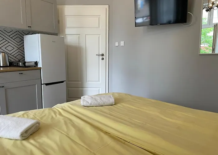 Studio Przy Molo Z Balkonem I Parkingiem 公寓 索波特